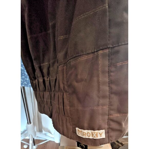 Roxy Snow Hooded 1/4 Zip Ski Jacket Small | Unisex Winter Snowboarding Coat - Picture 7 of 14